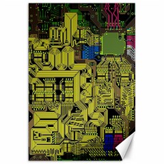 Technology Circuit Board Canvas 20  X 30  by Ket1n9