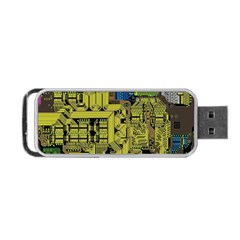 Technology Circuit Board Portable Usb Flash (two Sides) by Ket1n9