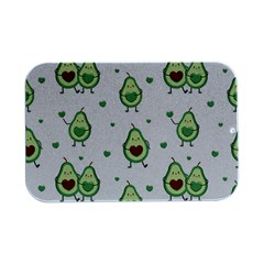 Cute-seamless-pattern-with-avocado-lovers Open Lid Metal Box (silver)   by Ket1n9