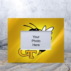 Georgia Institute Of Technology Ga Tech White Tabletop Photo Frame 4 x6  by Ket1n9