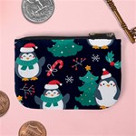 Colorful-funny-christmas-pattern      - Mini Coin Purse Back