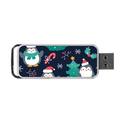 Colorful-funny-christmas-pattern      - Portable Usb Flash (two Sides) by Grandong