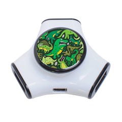 Dino Kawaii 3-port Usb Hub by Grandong