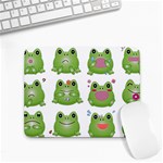 Kawaii-frog-rainy-season-japanese Small Mousepad Front