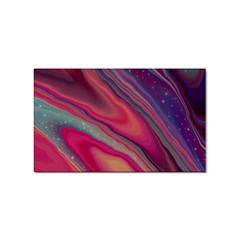 Stars Shimmering Galaxy Ocean Sticker Rectangular (100 Pack) by Ravend