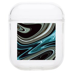 Abstract Waves Background Wallpaper Airpods 1/2 Case by Ravend