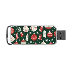 Christmas Decoration Winter Xmas Portable Usb Flash (two Sides) by Vaneshop