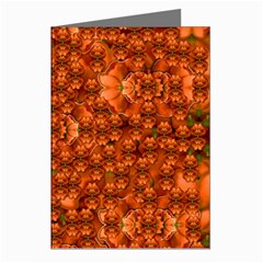 Floral Time In Peace And Love Greeting Cards (pkg Of 8) by pepitasart