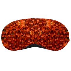 Floral Time In Peace And Love Sleep Mask by pepitasart