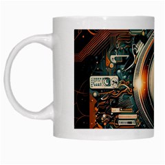 Illustrations Technology Robot Internet Processor White Mug by Vaneshop