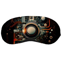 Illustrations Technology Robot Internet Processor Sleep Mask by Vaneshop