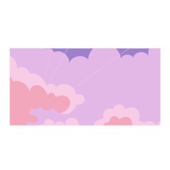 Sky Nature Sunset Clouds Space Fantasy Sunrise Satin Wrap 35  X 70  by Vaneshop