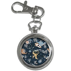 Space Theme Art Pattern Design Wallpaper Key Chain Watches by Vaneshop