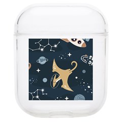 Space Theme Art Pattern Design Wallpaper Airpods 1/2 Case by Vaneshop