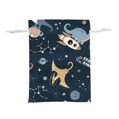 Space Theme Art Pattern Design Wallpaper Lightweight Drawstring Pouch (m) by Vaneshop