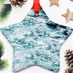 Ocean Wave Star Ornament (Two Sides) Front