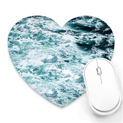 Ocean Wave Heart Mousepad by Jack14