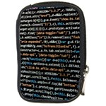 Close Up Code Coding Computer Compact Camera Leather Case Front