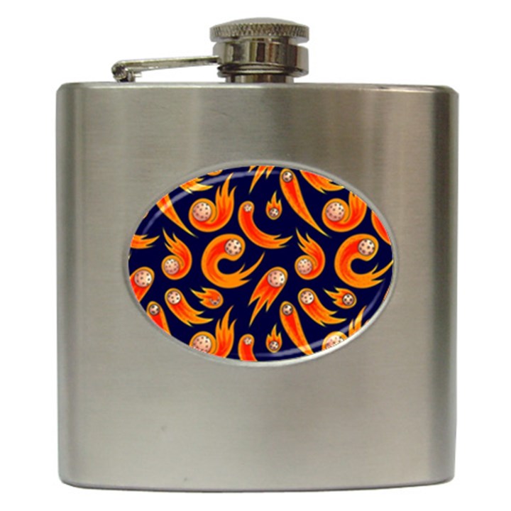 Space Patterns Pattern Hip Flask (6 oz)