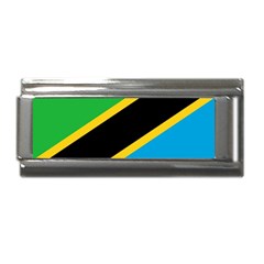 Flag Of Tanzania Superlink Italian Charm (9mm) by Amaryn4rt