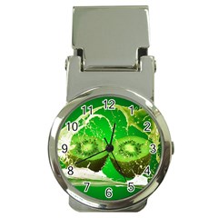 Kiwi Fruit Vitamins Healthy Cut Money Clip Watches by Amaryn4rt