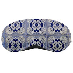 Ceramic-portugal-tiles-wall Sleep Mask by Amaryn4rt