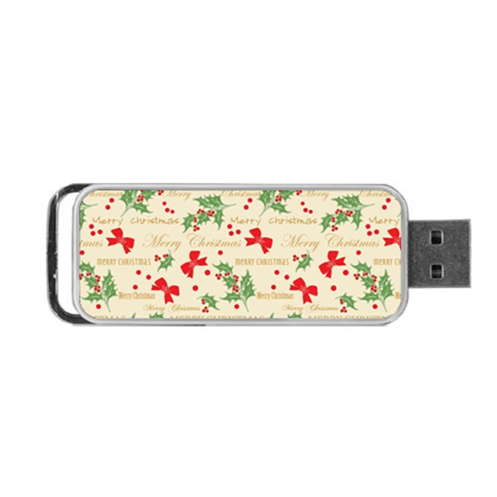 Christmas-paper-scrapbooking-- Portable USB Flash (Two Sides)