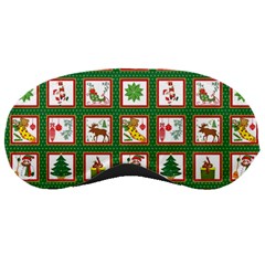 Christmas-paper-christmas-pattern Sleep Mask by Amaryn4rt