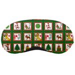 Christmas-paper-christmas-pattern Sleep Mask Front