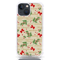 Christmas-paper-scrapbooking-- Iphone 13 Mini Tpu Uv Print Case by Amaryn4rt