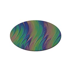 Texture-abstract-background Sticker (oval) by Amaryn4rt