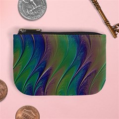 Texture-abstract-background Mini Coin Purse by Amaryn4rt