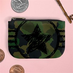 Military-camouflage-design Mini Coin Purse by Amaryn4rt