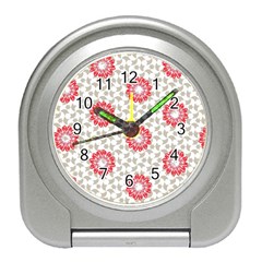 Print Pattern Fashion Background Travel Alarm Clock by Pakjumat