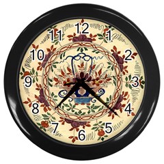 Vintage Antique Plate China Wall Clock (black) by Pakjumat