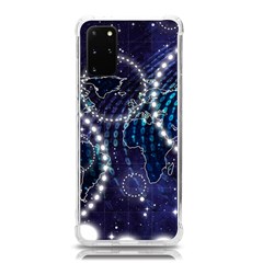 Continents Stars Networks Internet Samsung Galaxy S20plus 6 7 Inch Tpu Uv Case by Pakjumat