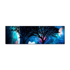 Trees Surreal Universe Silhouette Sticker Bumper (10 Pack) by Pakjumat