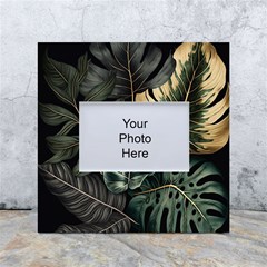 Tropical Leaves Foliage Monstera Nature Home White Box Photo Frame 4  X 6  by Pakjumat