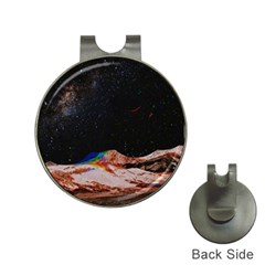 Retro Vintage Space Galaxy Hat Clips With Golf Markers by Pakjumat