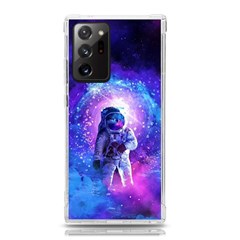 The Cosmonaut Galaxy Art Space Astronaut Samsung Galaxy Note 20 Ultra Tpu Uv Case by Pakjumat