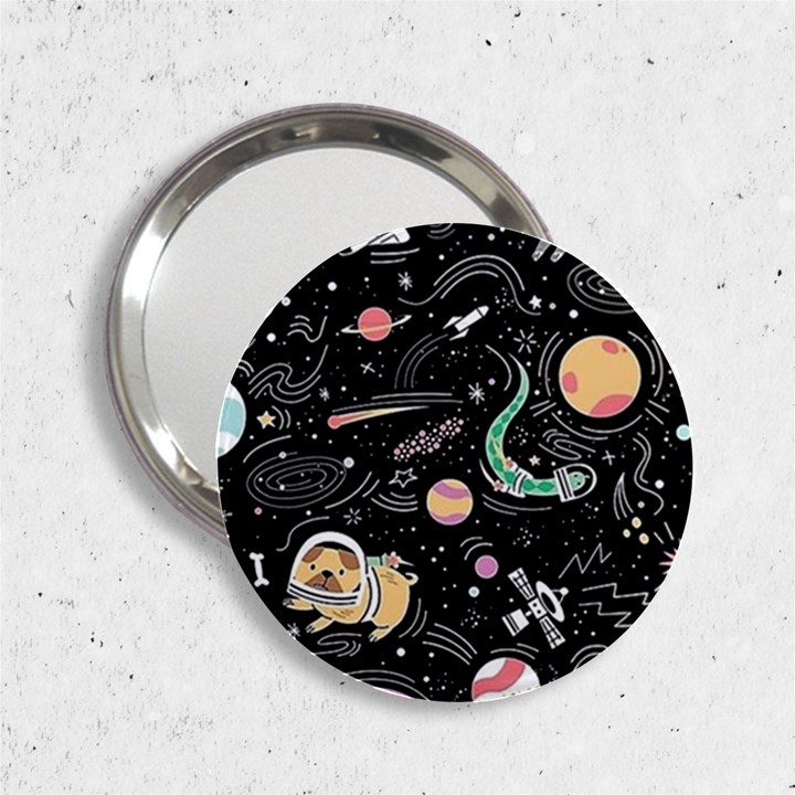 Animals Galaxy Space 2.25  Handbag Mirrors