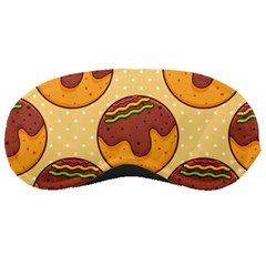 Takoyaki Food Seamless Pattern Sleep Mask by Sarkoni