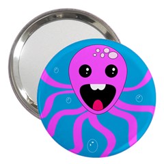 Bubble Octopus Copy 3  Handbag Mirrors by Dutashop