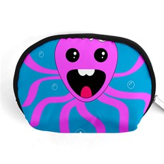 Bubble Octopus Copy Accessory Pouch (medium) by Dutashop