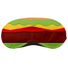 Cake Cute Burger Sleep Mask by Dutashop