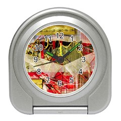 Collage Travel Alarm Clock by bestdesignintheworld