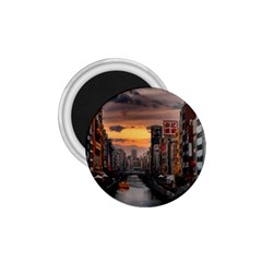 River Buildings City Urban 1 75  Magnets by Sarkoni