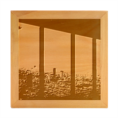 Shibuyasky Shibuya Tokyo Japan Wood Photo Frame Cube by Sarkoni