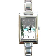 Rocky Mountain High Colorado Rectangle Italian Charm Watch by Amaryn4rt