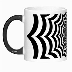 Spider Web Hypnotic Morph Mug by Amaryn4rt